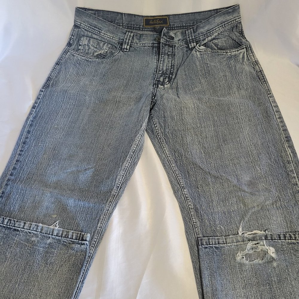 Halifax Stone Washed Men's Jeans (Size 36 x 34)